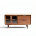Mobiletto in legno con top in marmo e ante a specchio dimensioni 120 x 50 x 75cm